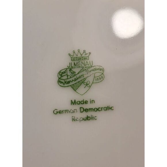 Vintage Jlmeanau German Floral Candy Dish - Picture 7 of 8